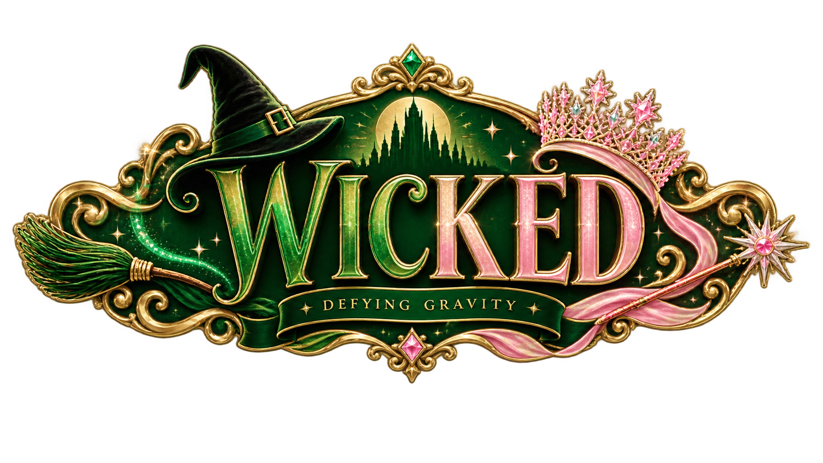Badge inspirado em Wicked